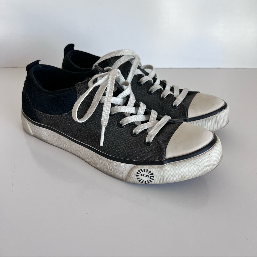 UGG Black and White Low-Top Sneakers